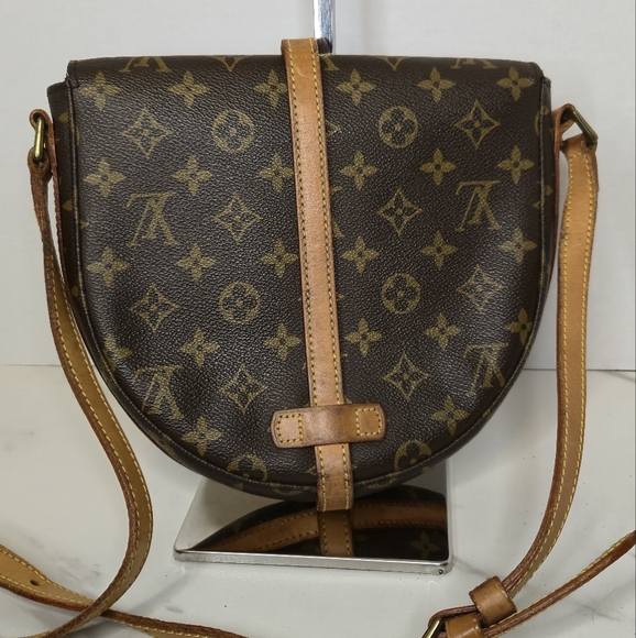 Louis Vuitton Chantilly Monogram Canvas Crossbody Bag Vintage MM - Picture 3 of 14